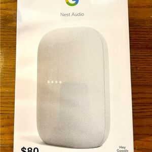 Google Nest Audio Smart Speaker - White